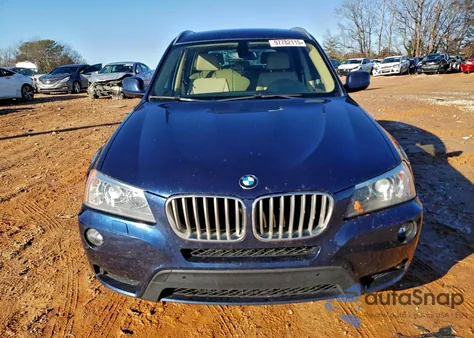 2012 BMW X3 xDrive28I from USA, damaged, VIN 5UXWX5C54CL728853
